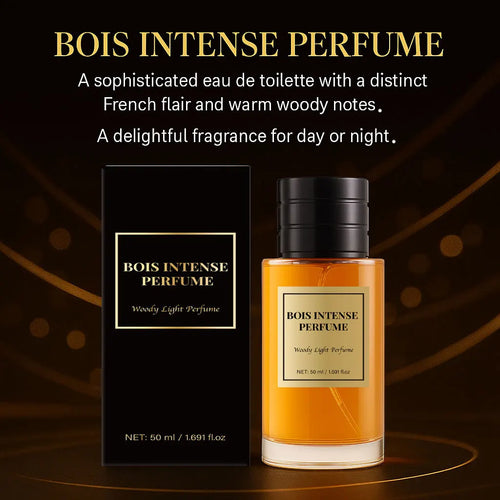 Bois Intense Perfume 50 ML Eau de Parfum for Men with Woody Notes of Iris Frankincense & Honey Luxury Long Lasting Fragrance Wentersen