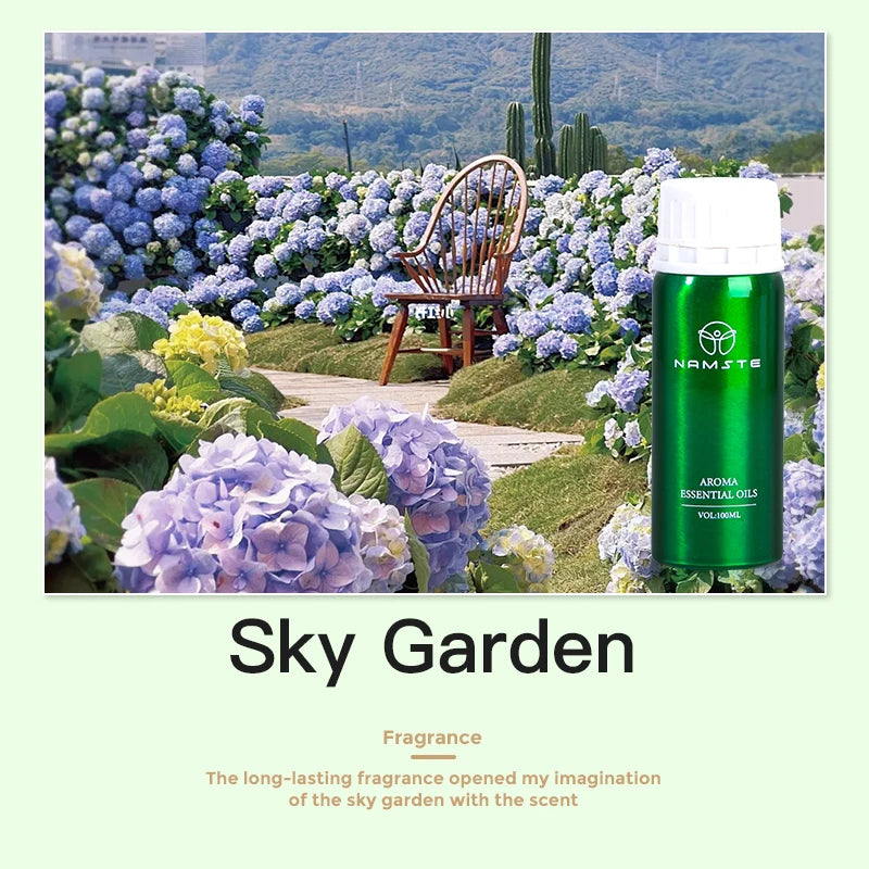 Aroma Diffuser Perfume Fragrance Oil Pure Scented Air Freshener for Scent Diffusers Namste 100ML Essential Oil Diffuser Natural Wentersen