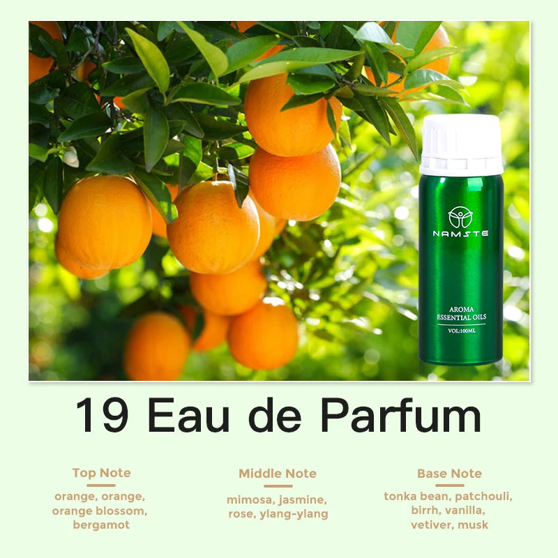 Aroma Diffuser Perfume Fragrance Oil Pure Scented Air Freshener for Scent Diffusers Namste 100ML Essential Oil Diffuser Natural Wentersen