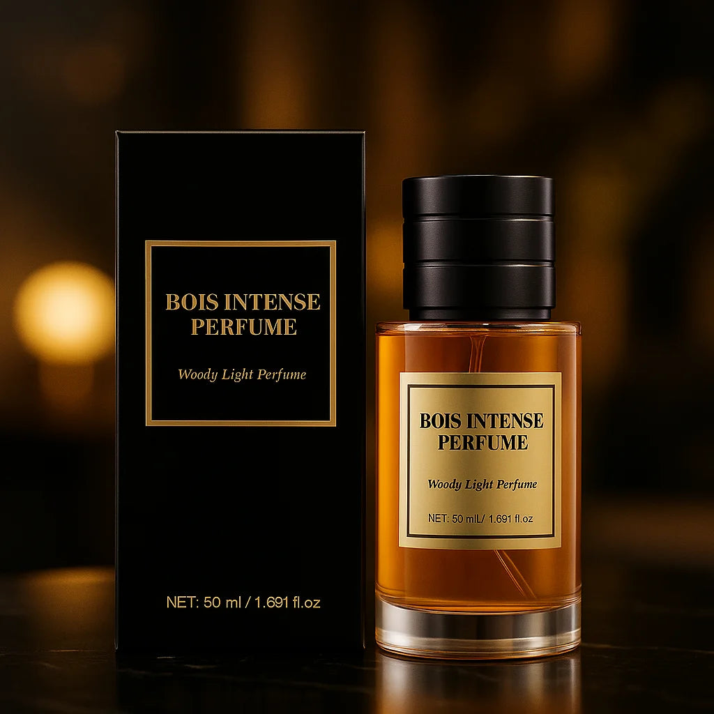 Bois Intense Perfume 50 ML Eau de Parfum for Men with Woody Notes of Iris Frankincense & Honey Luxury Long Lasting Fragrance Wentersen