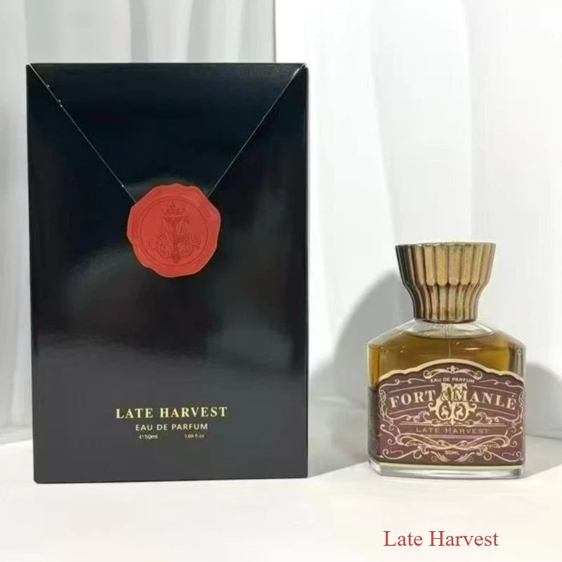 Long Lasting Perfume 50ml for Women Men Cognac Peach Rum Amber Fragrance Body Spray Oriental Woody Parfum Water Deodorant Scent Wentersen