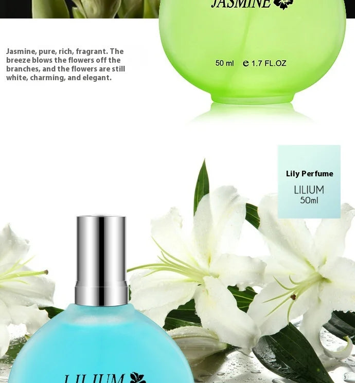 50ml Women's Long - lasting Light Floral Perfume - Blended with Osmanthus, Lily, Rose & Lavender women perfumes femme parfum Wentersen