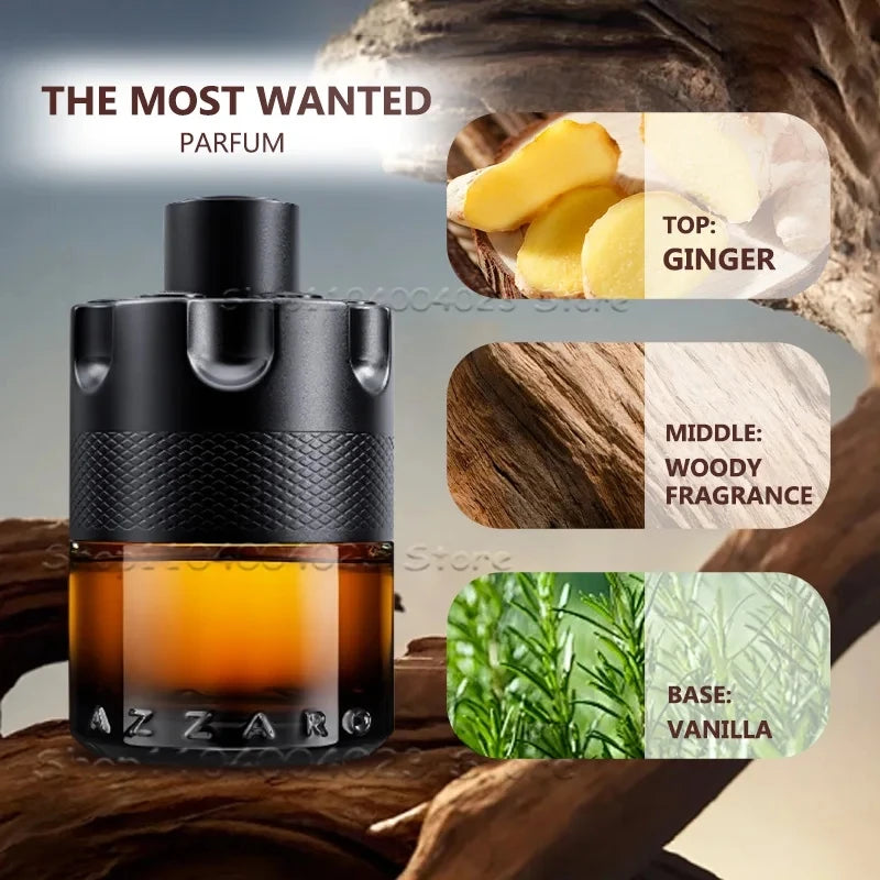 The Most Wanted Eau de Parfum Intense – Woody & Spicy Cologne for Men with Fougère and Ambery Notes Amber Wood, Cardamom Wentersen