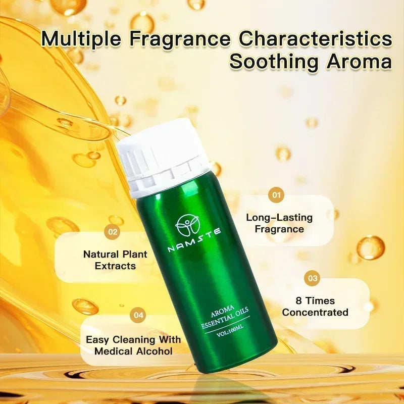 Aroma Diffuser Perfume Fragrance Oil Pure Scented Air Freshener for Scent Diffusers Namste 100ML Essential Oil Diffuser Natural Wentersen