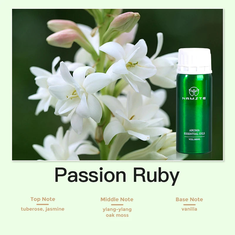Aroma Diffuser Perfume Fragrance Oil Pure Scented Air Freshener for Scent Diffusers Namste 100ML Essential Oil Diffuser Natural Wentersen