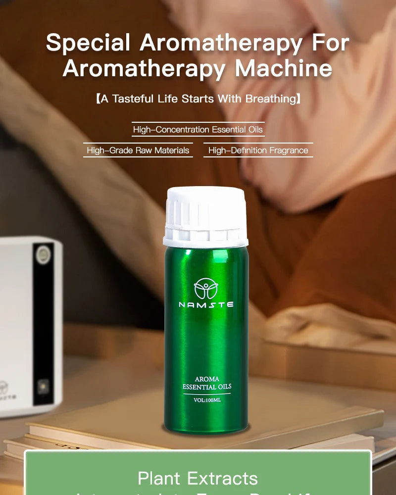 Aroma Diffuser Perfume Fragrance Oil Pure Scented Air Freshener for Scent Diffusers Namste 100ML Essential Oil Diffuser Natural Wentersen