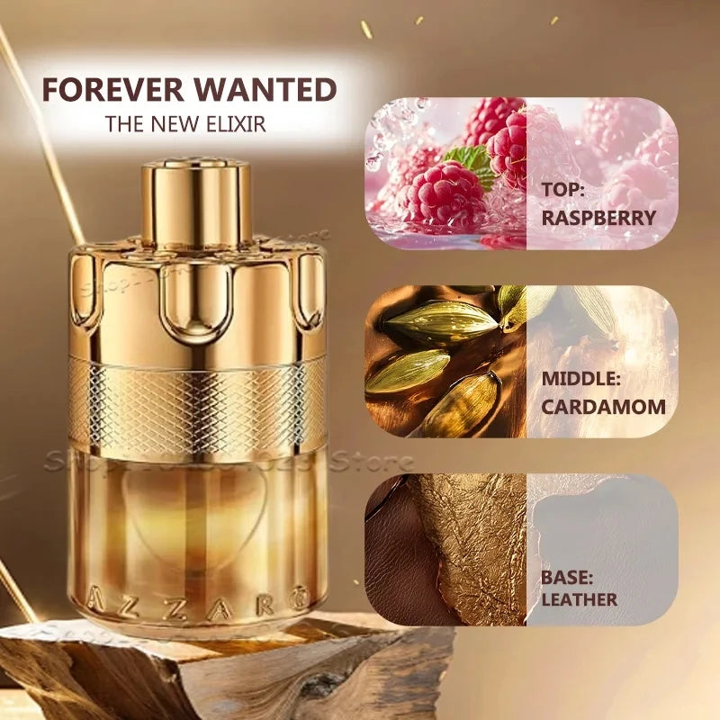 The Most Wanted Eau de Parfum Intense – Woody & Spicy Cologne for Men with Fougère and Ambery Notes Amber Wood, Cardamom Wentersen