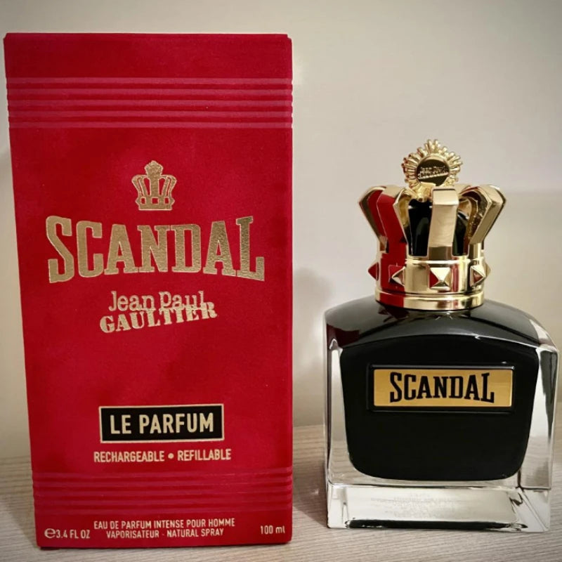 100ml Men’s Eau De Parfum – Long-Lasting Oriental Woody Scent with Vetiver, Tonka, Leather & Sandalwood for an Elegant Appeal Wentersen