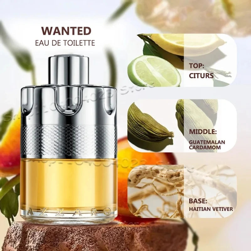 The Most Wanted Eau de Parfum Intense – Woody & Spicy Cologne for Men with Fougère and Ambery Notes Amber Wood, Cardamom Wentersen