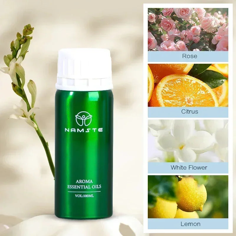 Aroma Diffuser Perfume Fragrance Oil Pure Scented Air Freshener for Scent Diffusers Namste 100ML Essential Oil Diffuser Natural Wentersen