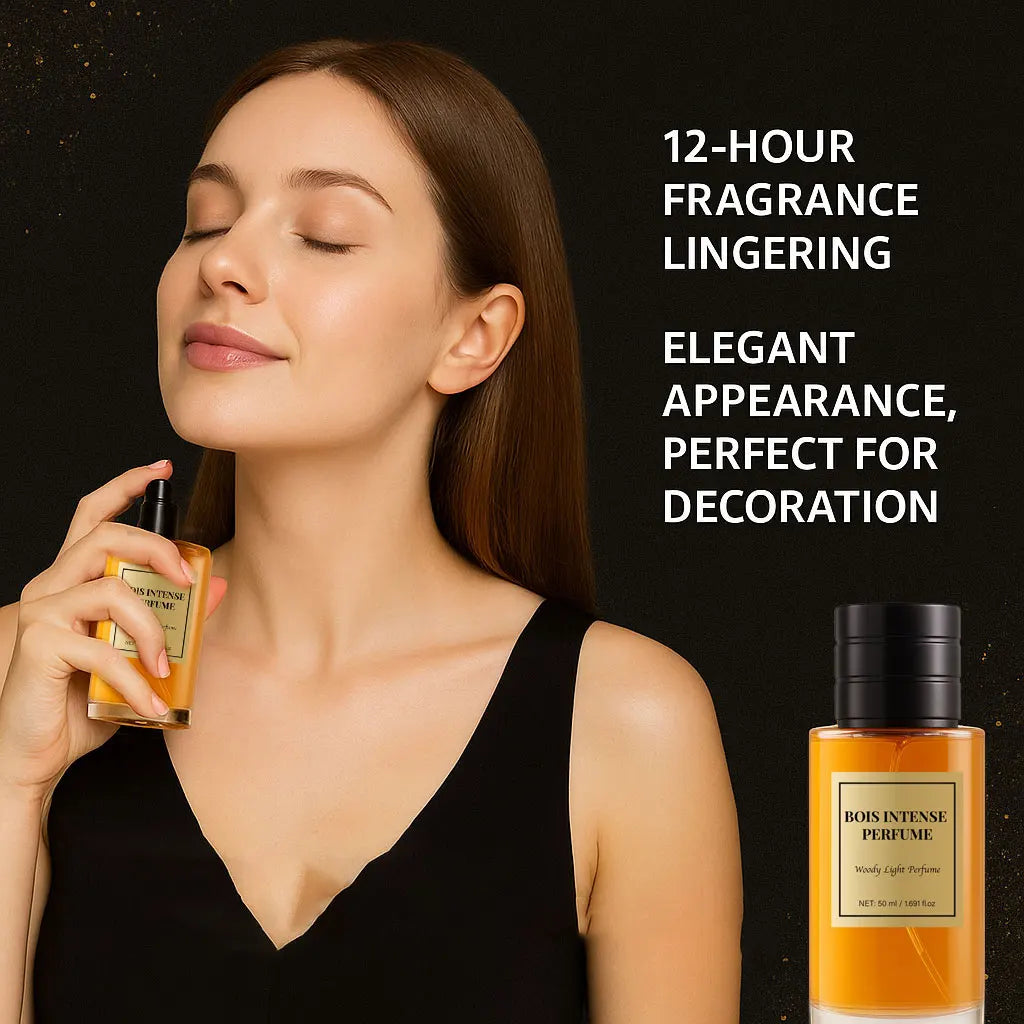 Bois Intense Perfume 50 ML Eau de Parfum for Men with Woody Notes of Iris Frankincense & Honey Luxury Long Lasting Fragrance Wentersen