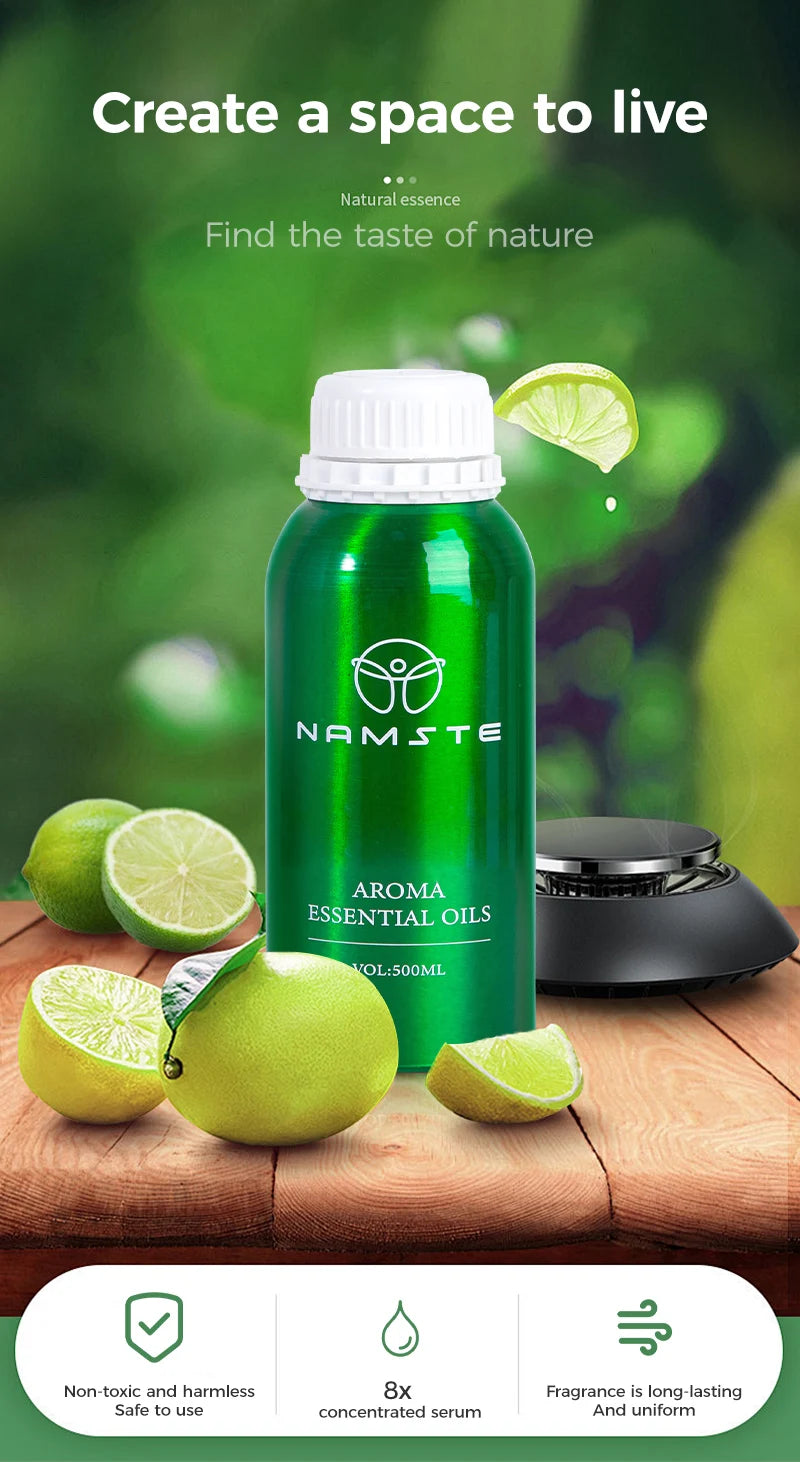 Aroma Diffuser Perfume Fragrance Oil Pure Scented Air Freshener for Scent Diffusers Namste 100ML Essential Oil Diffuser Natural Wentersen