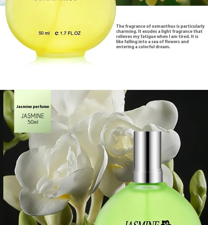 50ml Women's Long - lasting Light Floral Perfume - Blended with Osmanthus, Lily, Rose & Lavender women perfumes femme parfum Wentersen