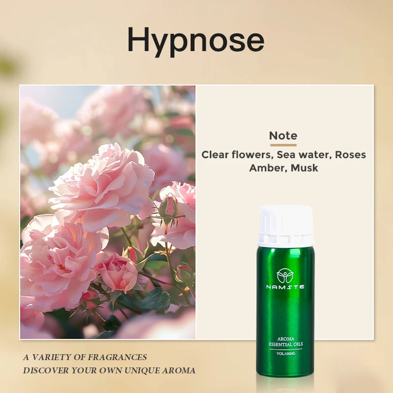Aroma Diffuser Perfume Fragrance Oil Pure Scented Air Freshener for Scent Diffusers Namste 100ML Essential Oil Diffuser Natural Wentersen