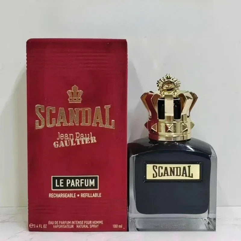 100ml Men’s Eau De Parfum – Long-Lasting Oriental Woody Scent with Vetiver, Tonka, Leather & Sandalwood for an Elegant Appeal Wentersen