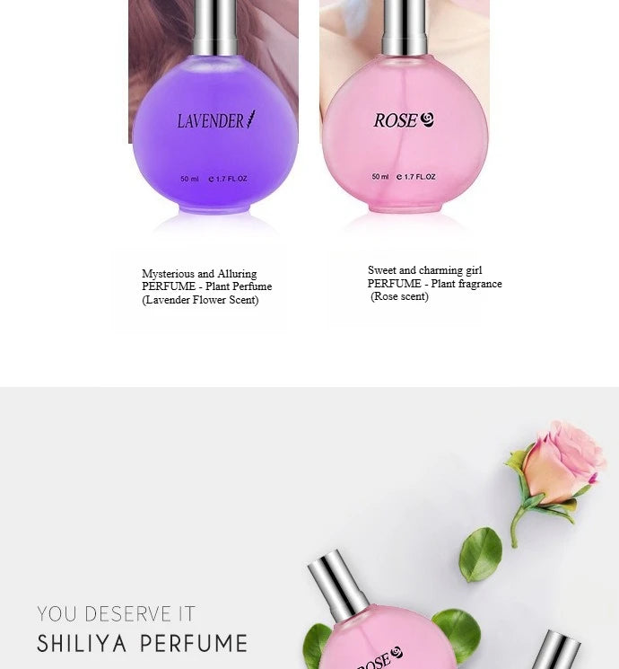 50ml Women's Long - lasting Light Floral Perfume - Blended with Osmanthus, Lily, Rose & Lavender women perfumes femme parfum Wentersen